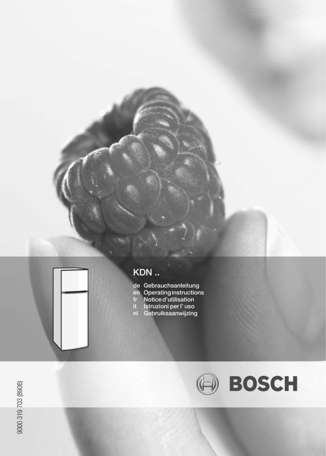 BOSCH KDN32X10 User Manual