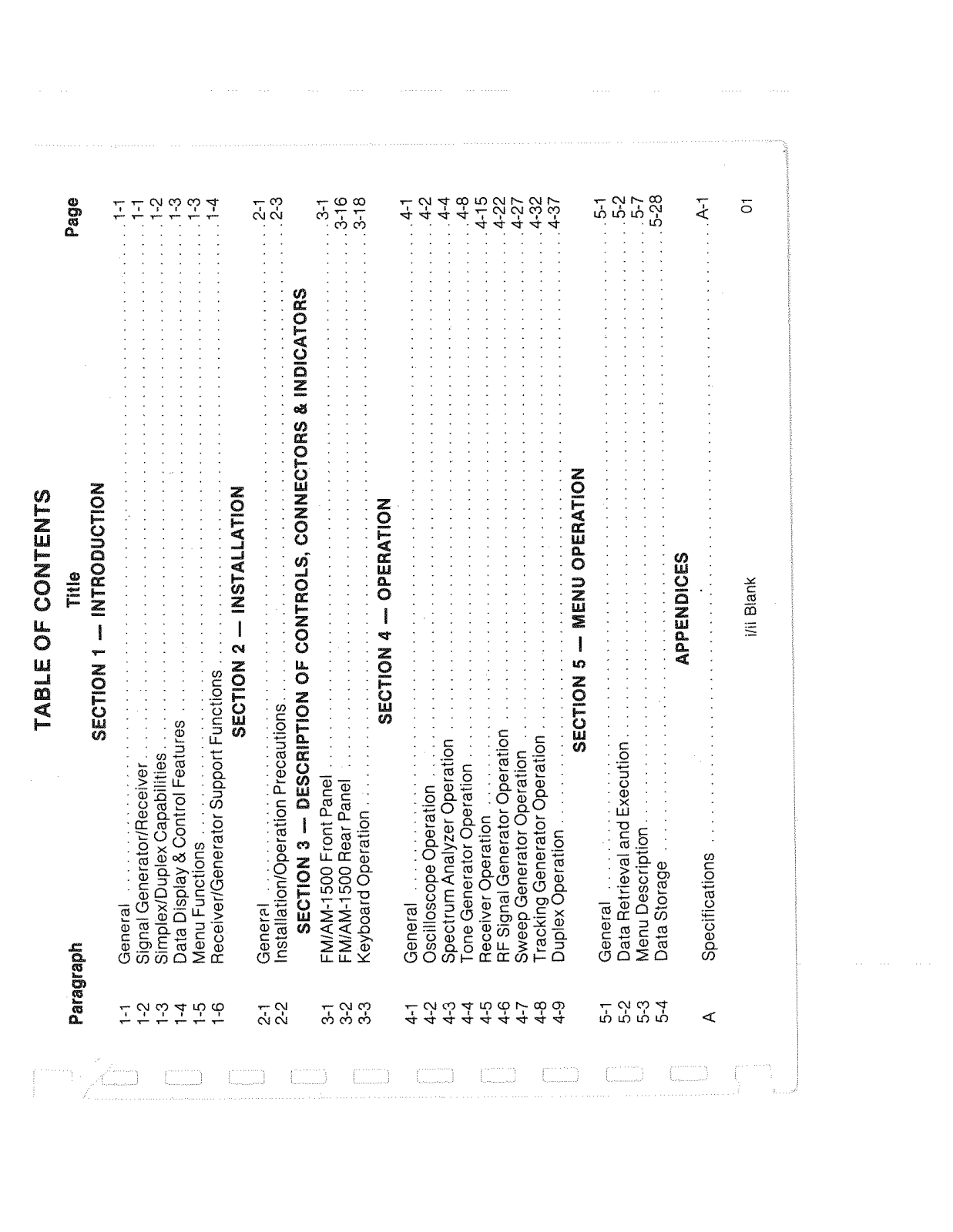 IFR FM-1500, AM-1500 User Manual