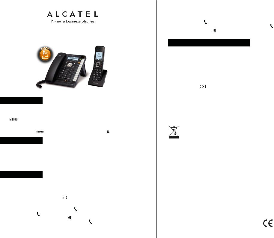 Alcatel IP315 User Manual