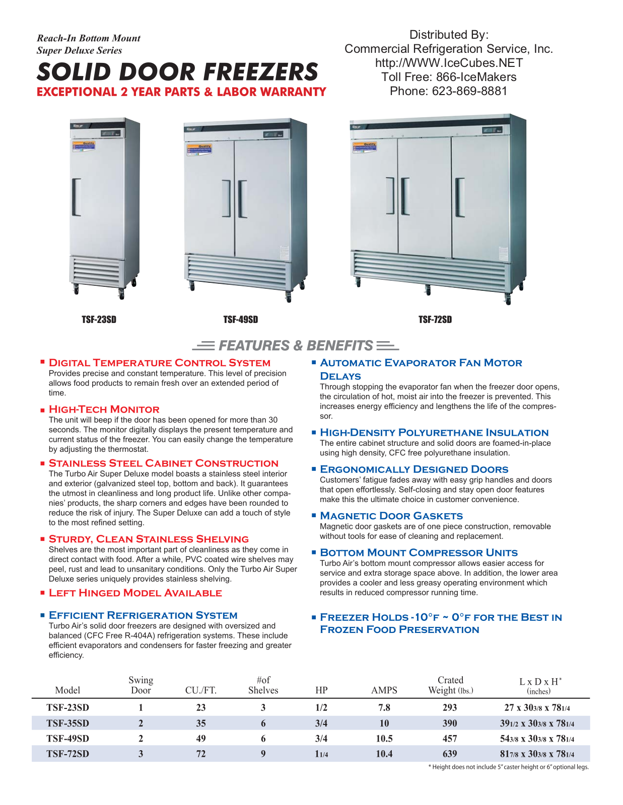 Jet Spray TSF-35SD User Manual