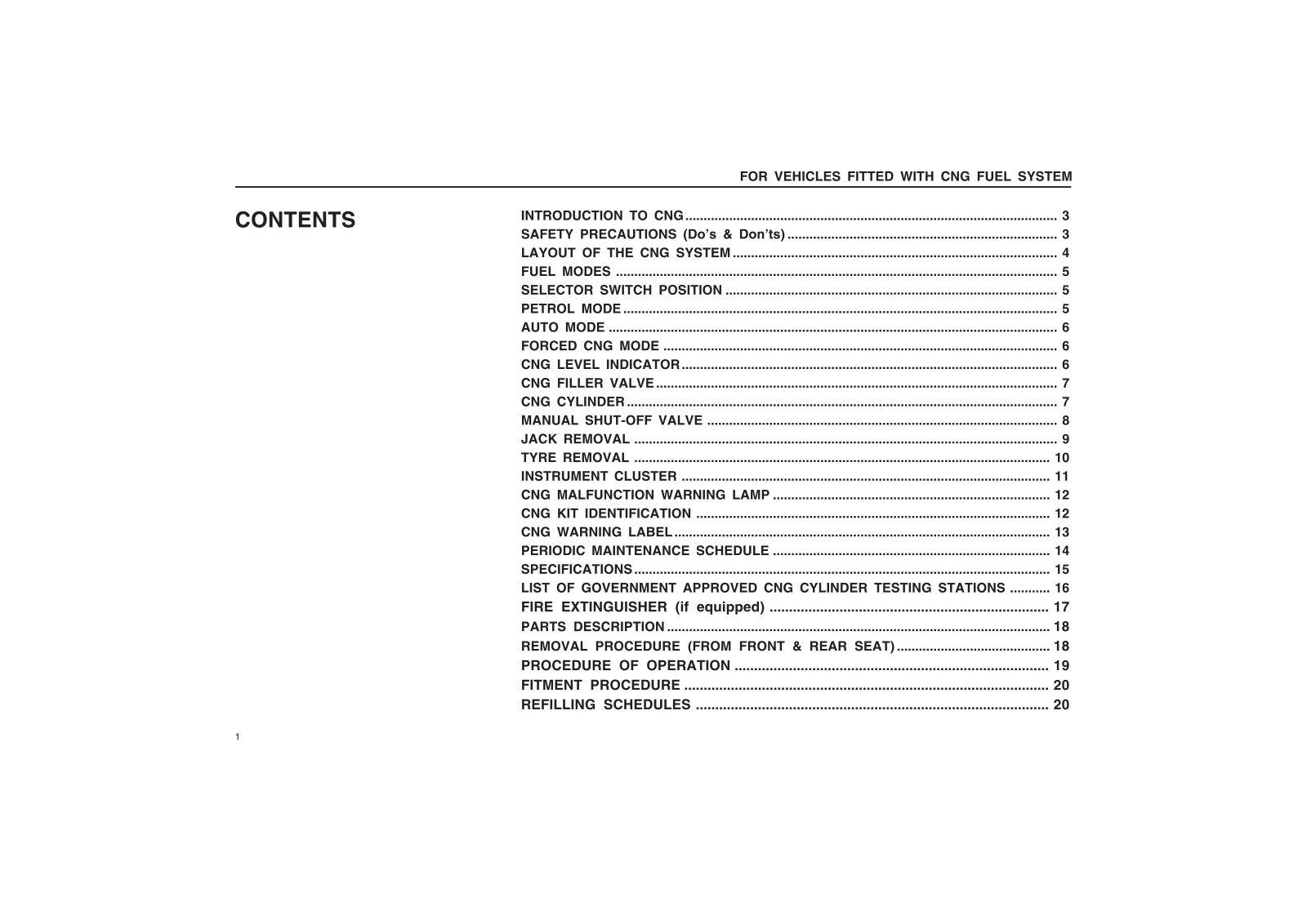 SUZUKI Wagon R User Manual