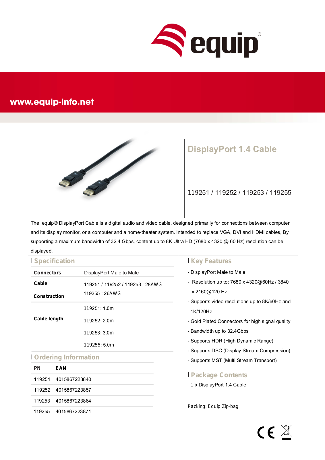 equip 119251, 119252, 119255, 119253 User guide - ManualMachine.com