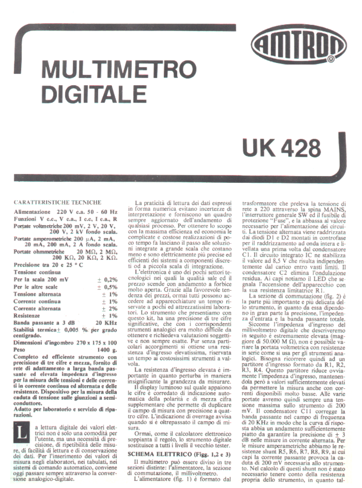 Amtron uk428 schematic