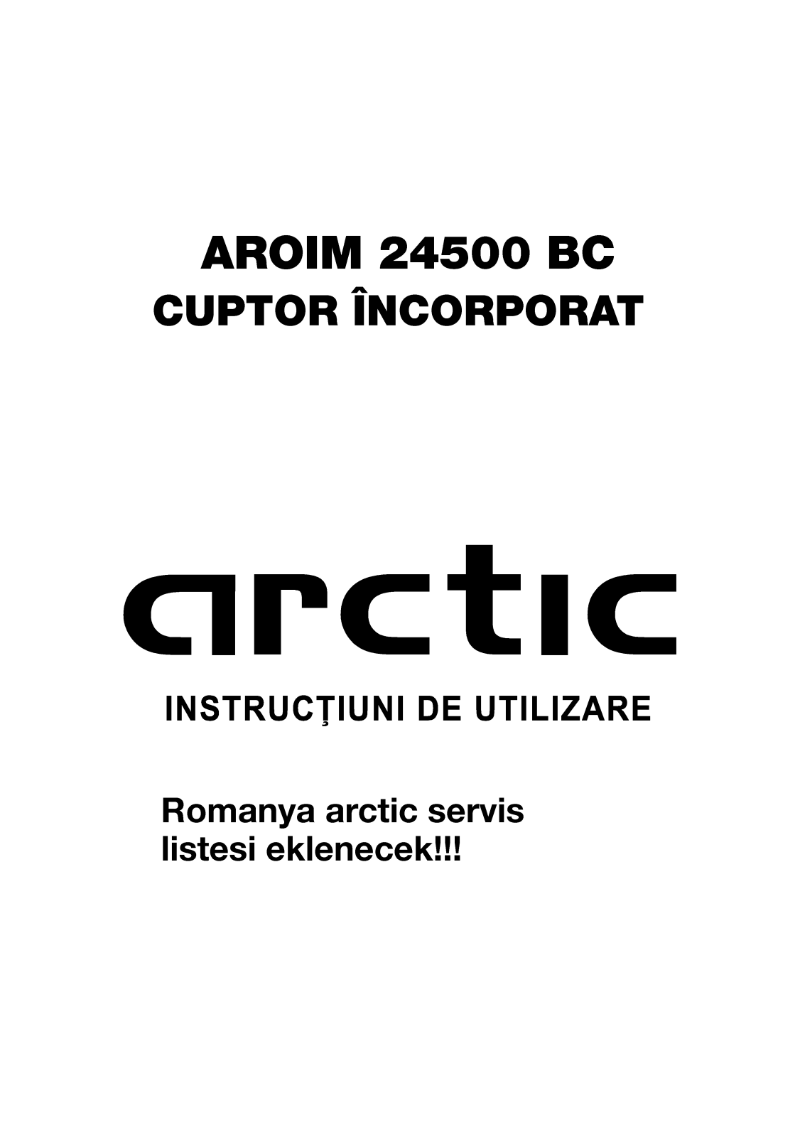 Arctic AROIM 24500BC User guide - ManualMachine.com