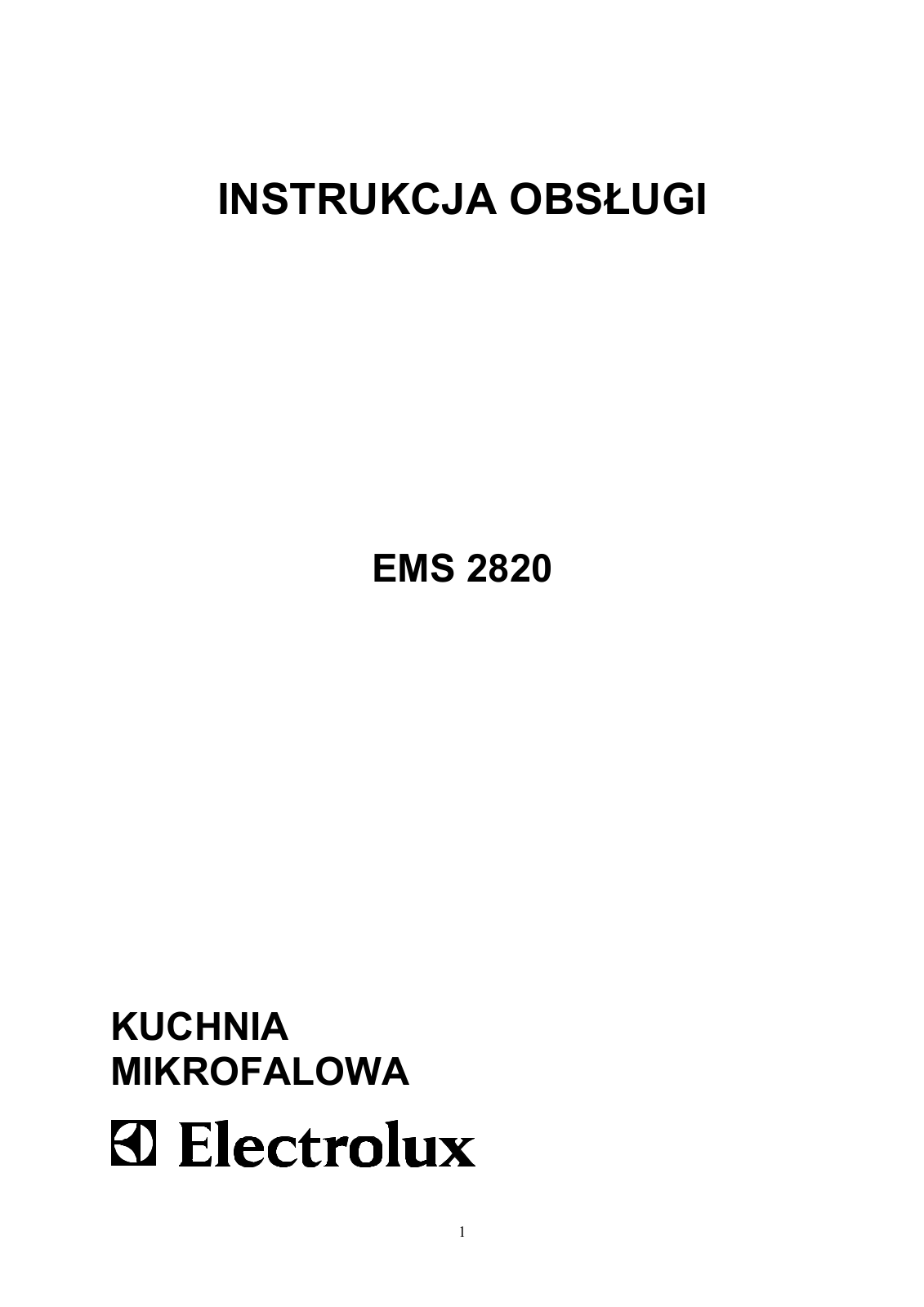 AEG EMS2820 User Manual