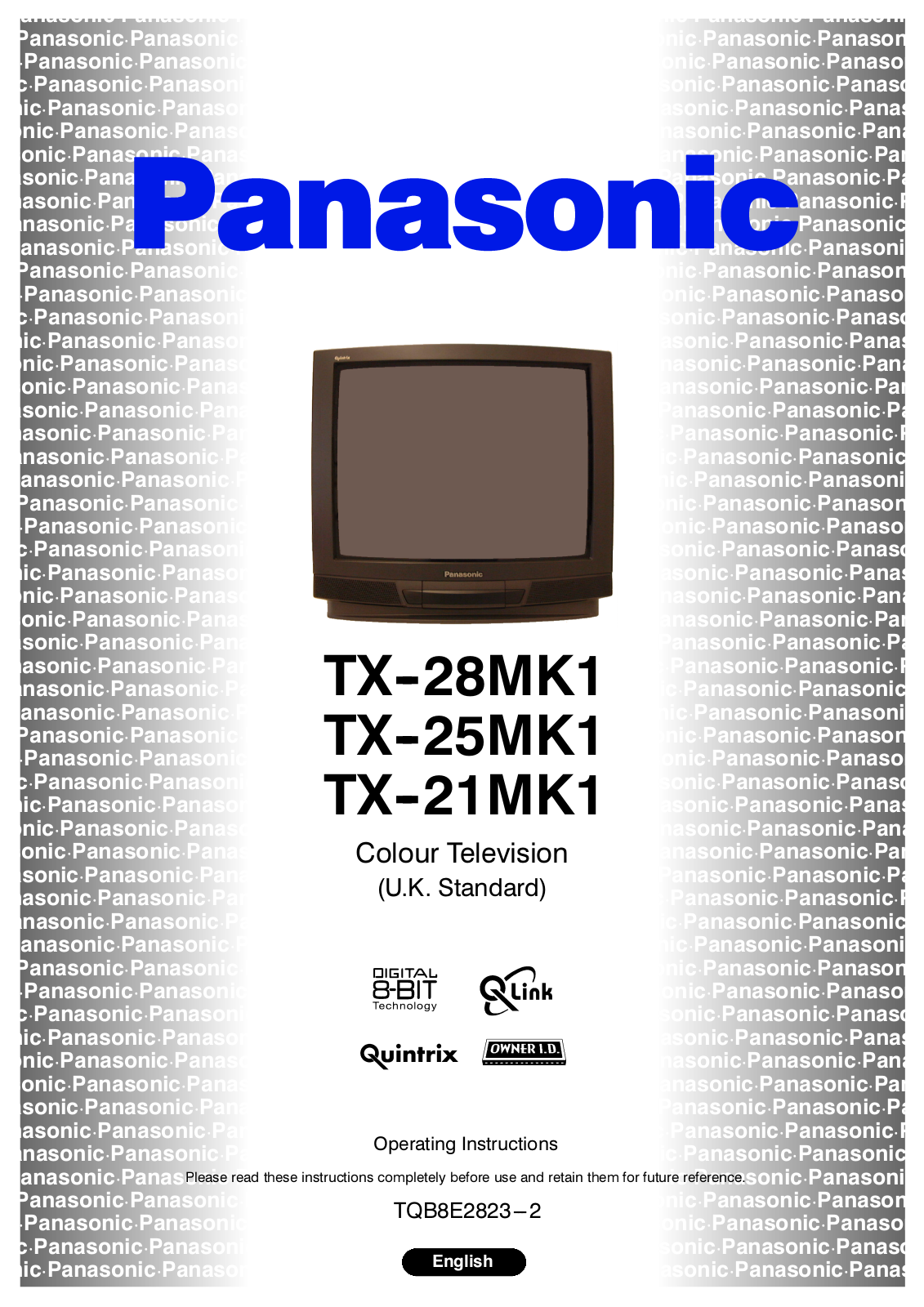 Panasonic TX-25MK1, TX-21MK1 User Manual