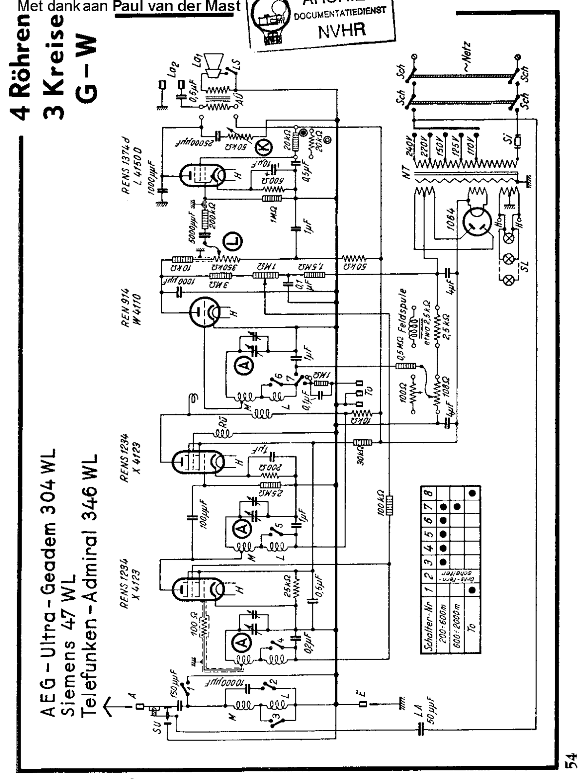 Siemens 47WL Schematic - ManualMachine.com