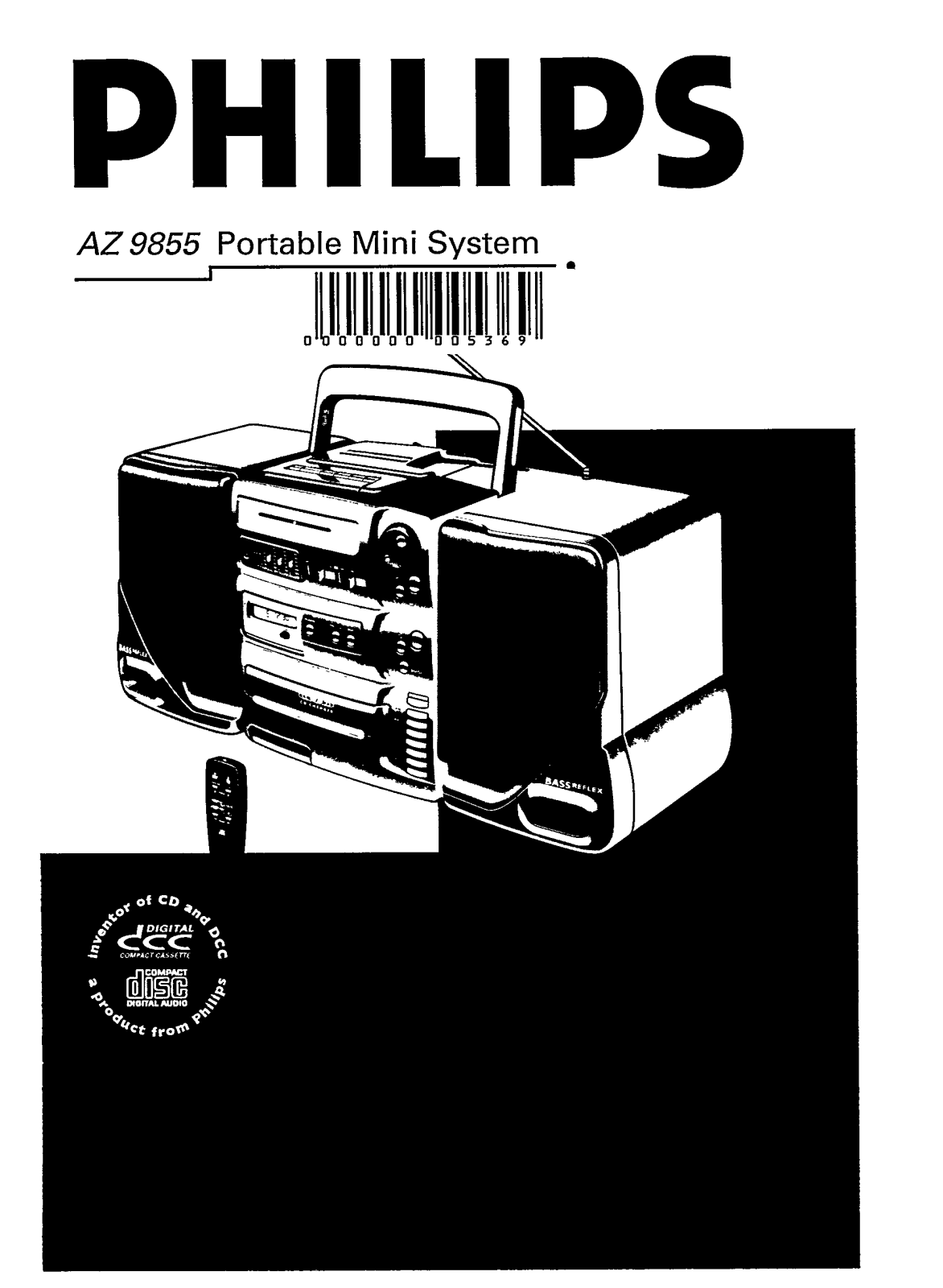 Philips AZ9855/01, AZ9855/05 User Manual