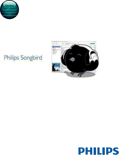 Philips SA2SONGBRD User Manual