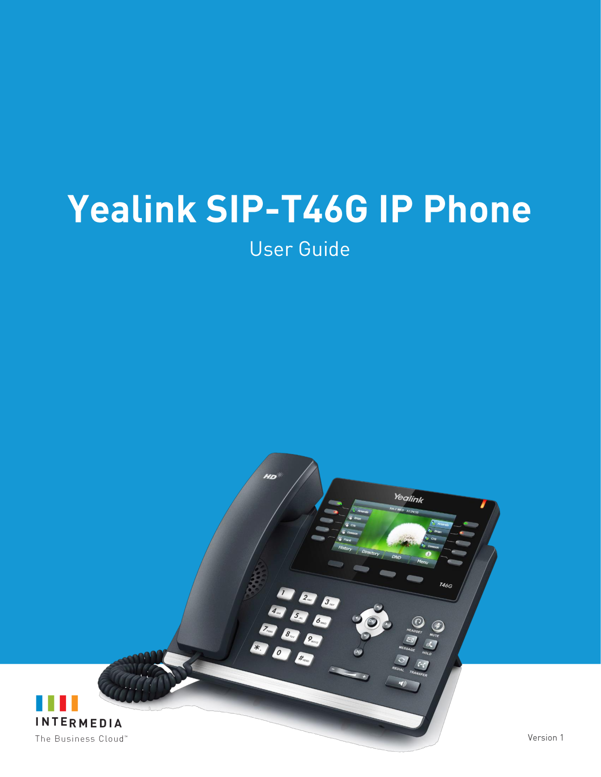 Yealink SIP-T46G IP User Manual