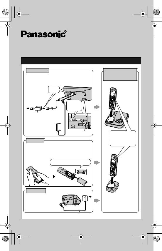 Panasonic KX-TG9343, KX-TG9341, KX-TG9342, KX-TG9333, KX-TG9334 Quick guide