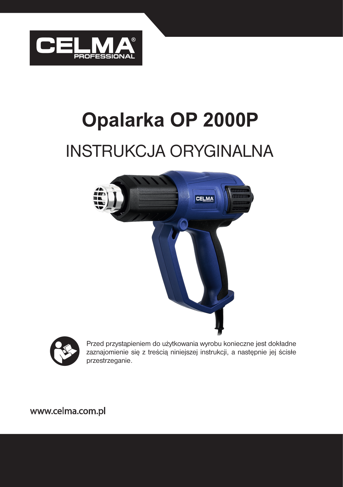 CELMA Professional OP2000P User guide - ManualMachine.com