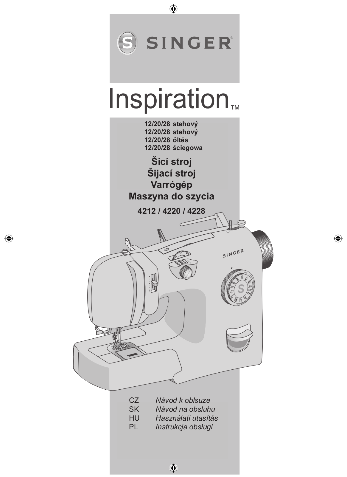 Singer 4228, 4220 User Manual