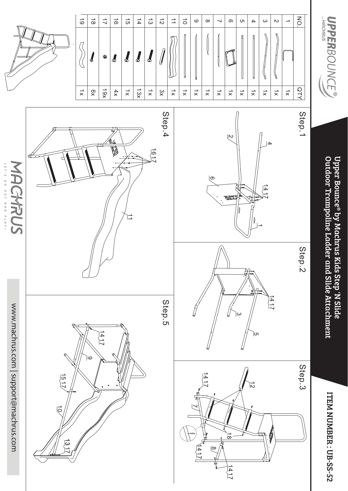 Upper Bounce TNP10191 Installation & Assembly - ManualMachine.com