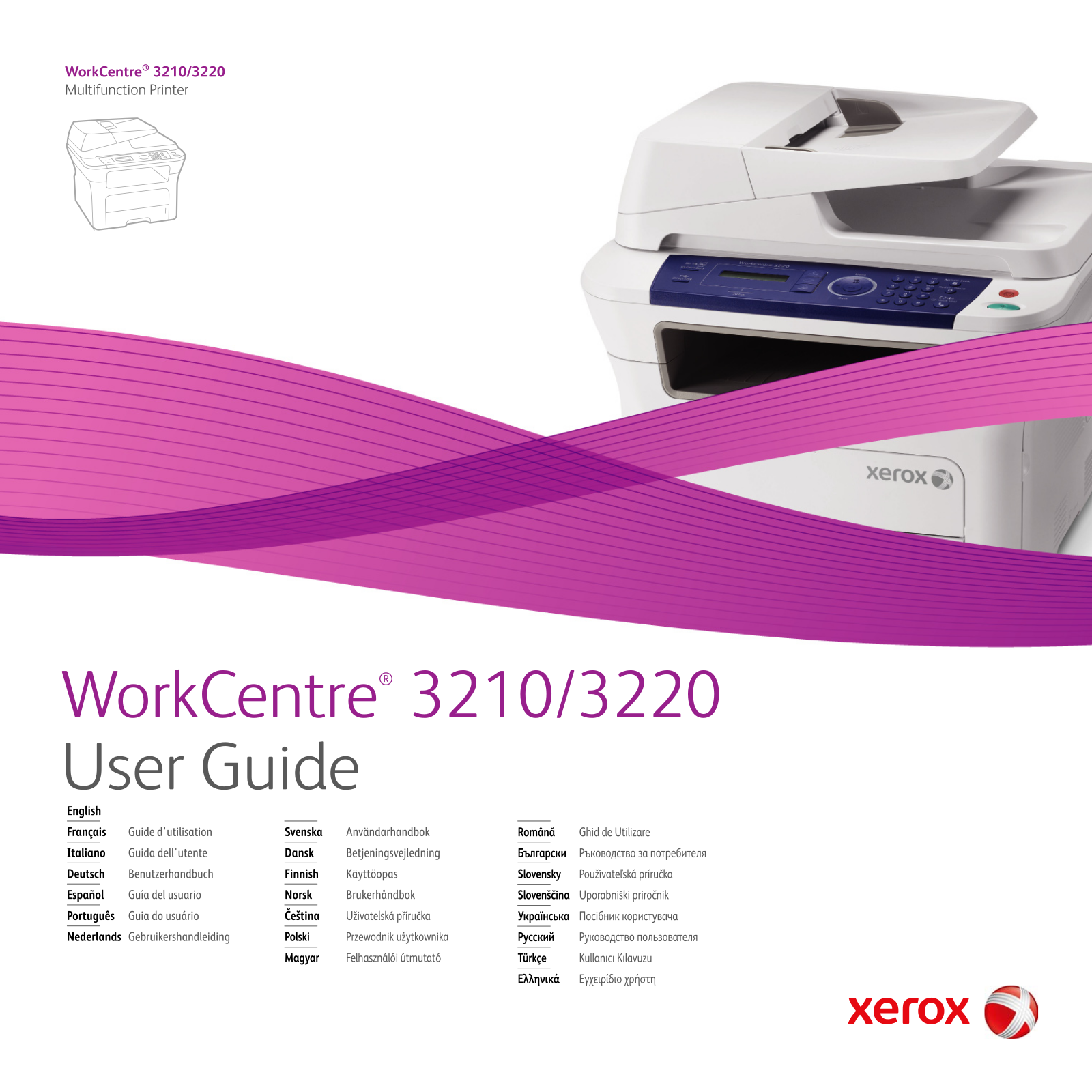 XEROX 3210, 245 User Manual