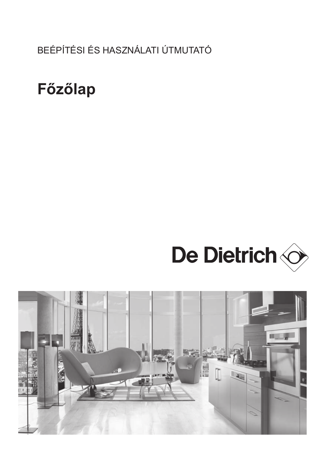 De dietrich DTV718X, DTV724X User and installation Manual