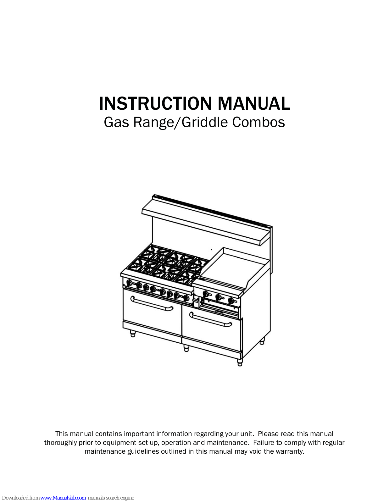 Darling BDGR24NG Instruction Manual