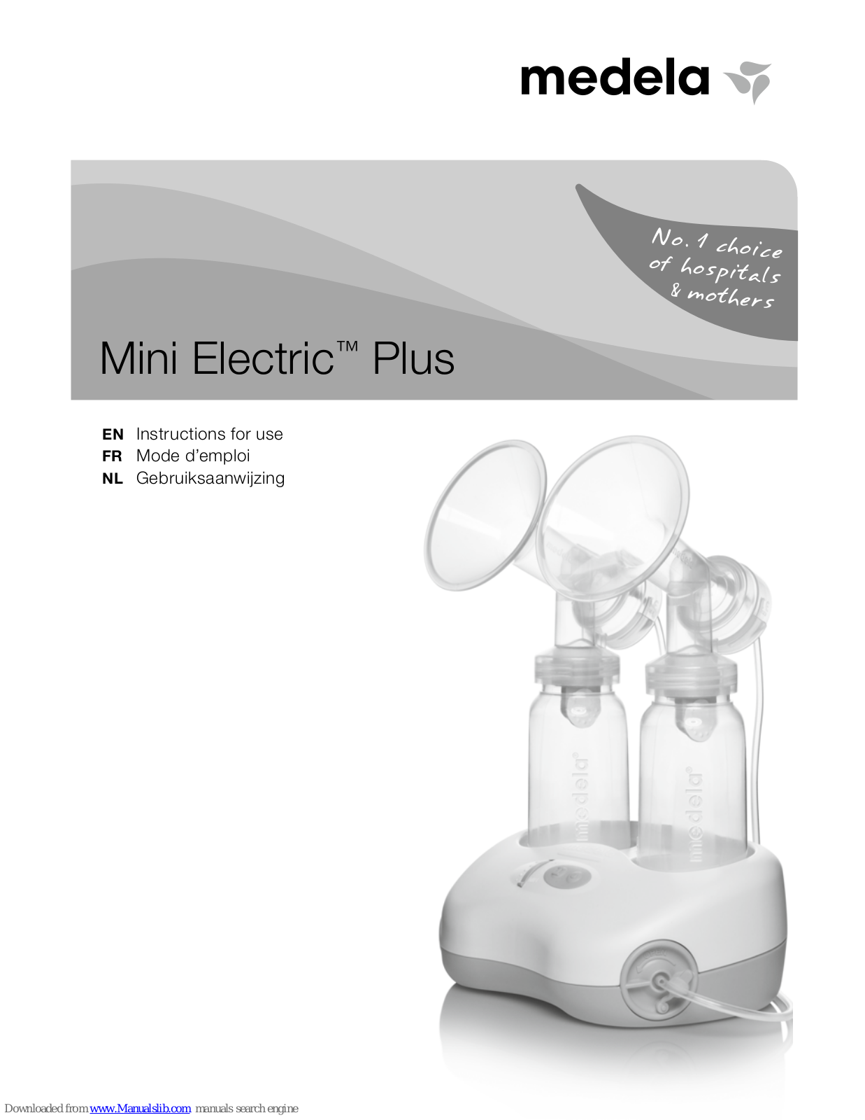 Medela Mini Electric Plus Instruction Manual