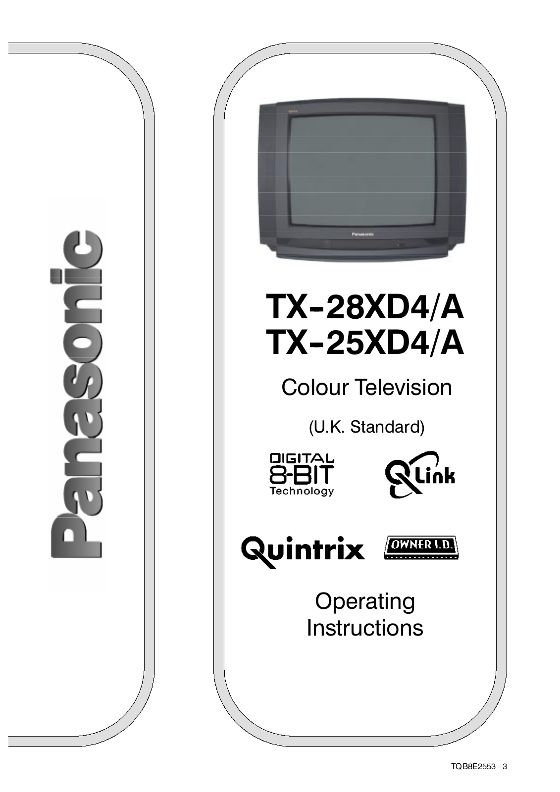 Panasonic TX-28XD4 User Manual