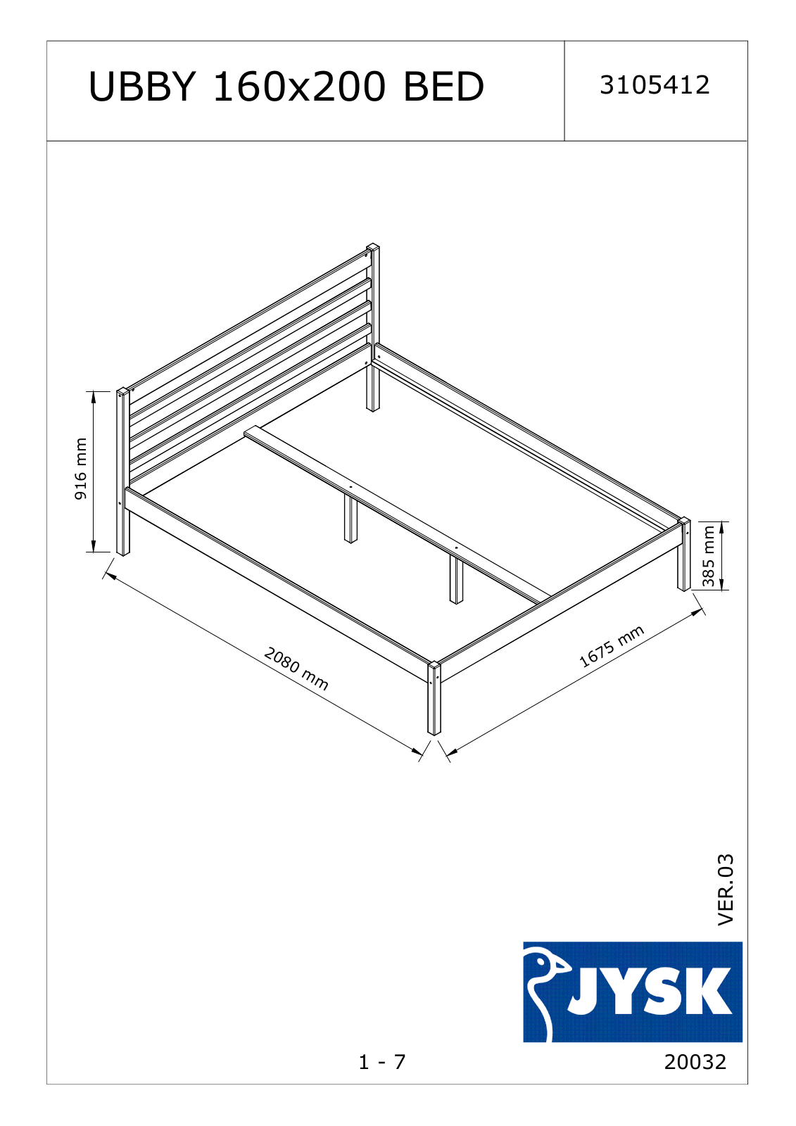 JYSK Ubby User Manual