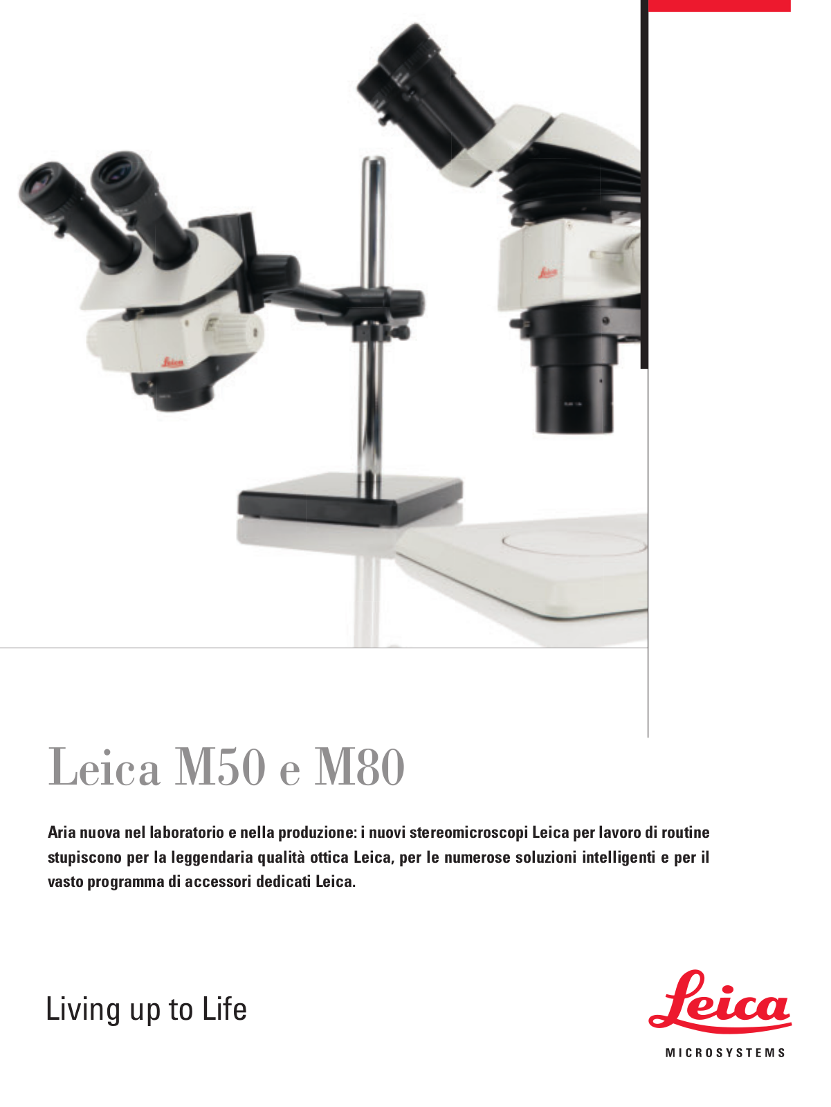 Leica M50, M80 BROCHURE