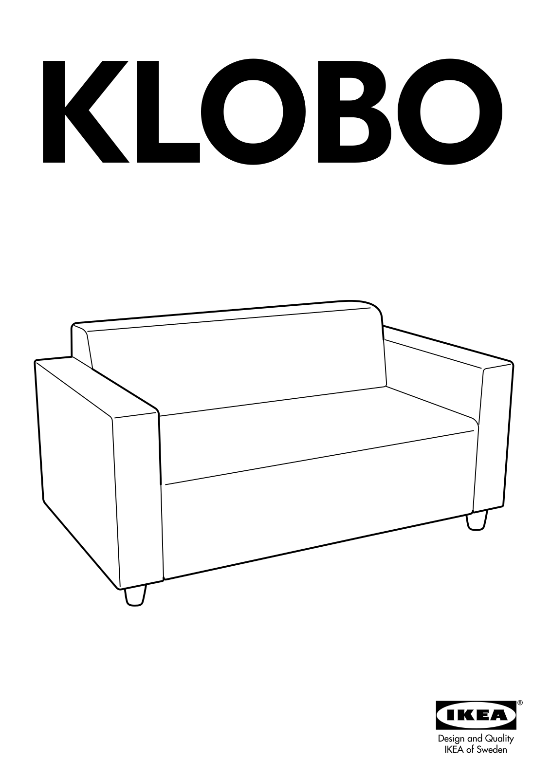 IKEA KLOBO User Manual