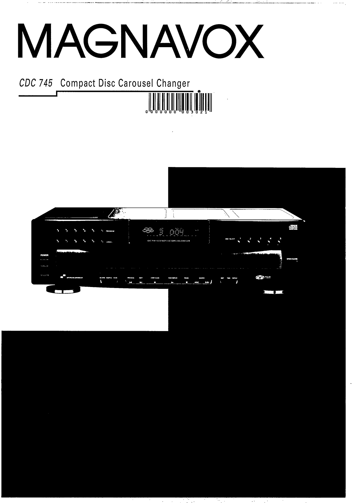 Philips CDC745/05, CDC745/00, CDC745 User Manual