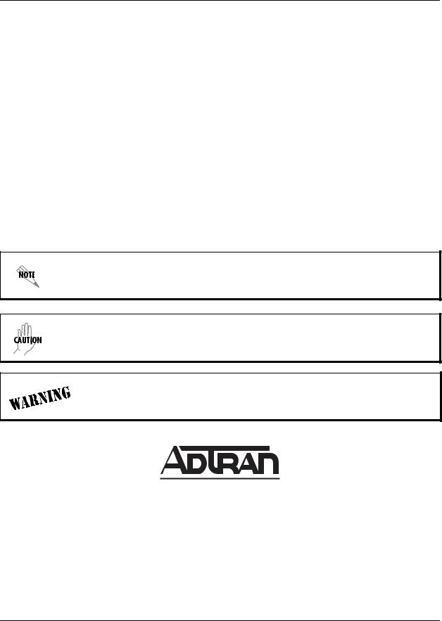 ADTRAN Total Access 5000 Command Reference Manual