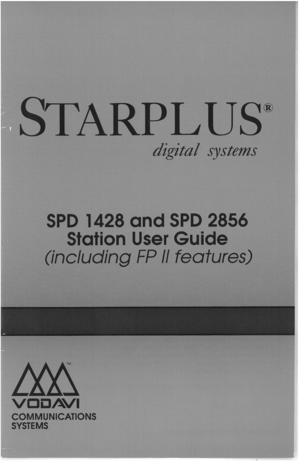 Vodavi SPD 1428, SPD 2856 User Guide - ManualMachine.com