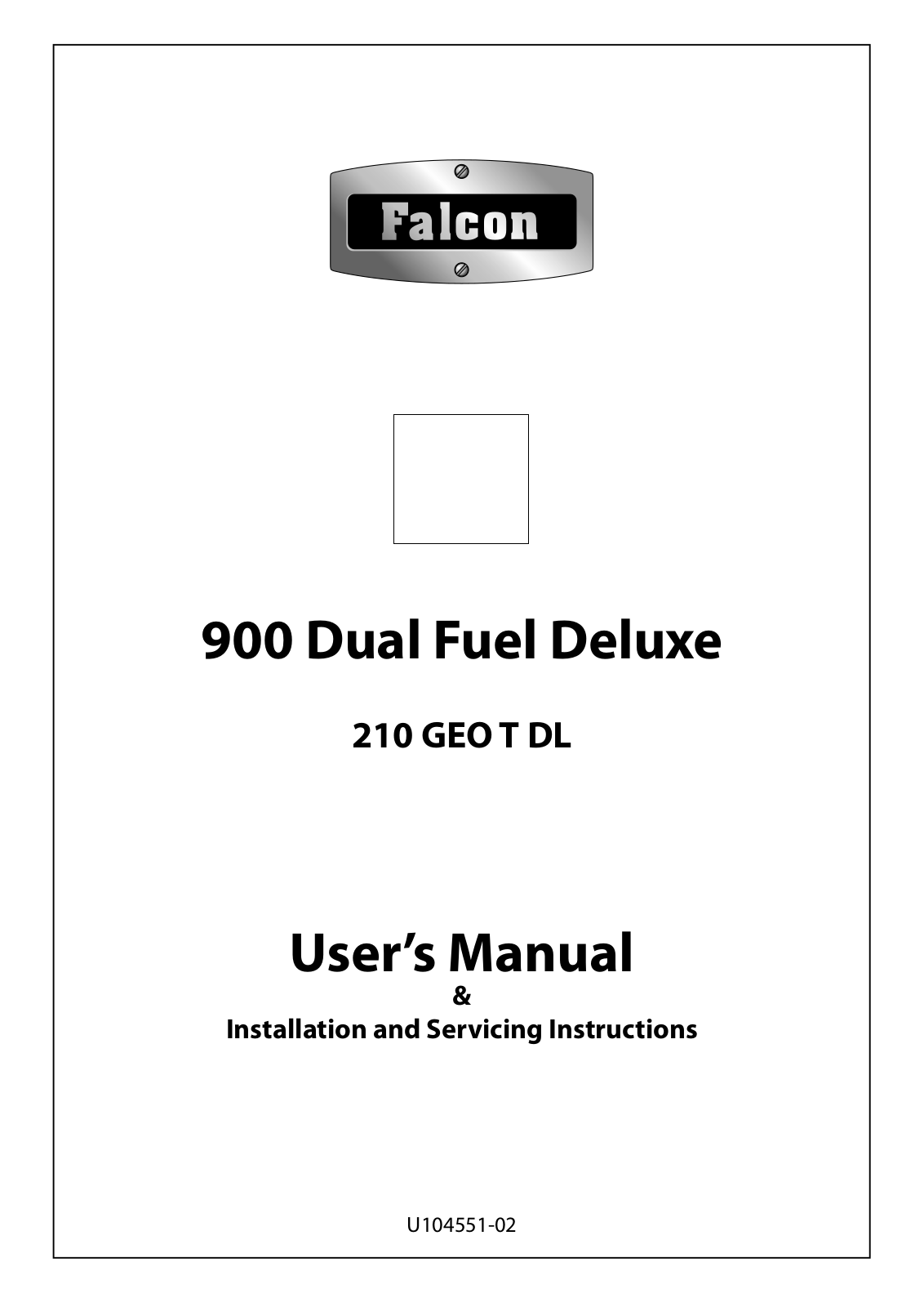 Falcon 210 GEO T DL User Manual