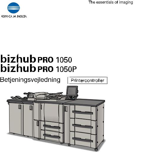 Konica minolta BIZHUB PRO 1050, BIZHUB PRO 1050P User Manual