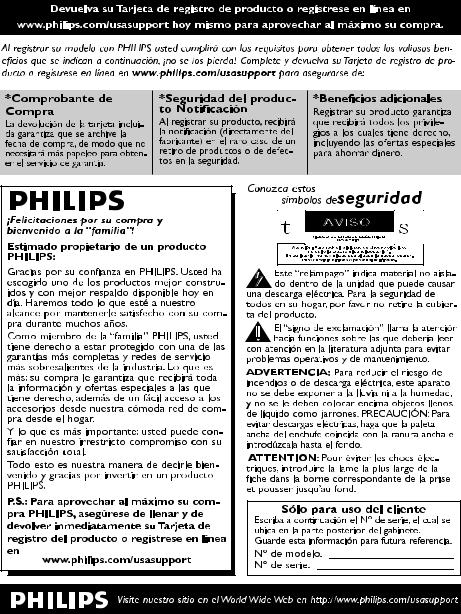 Philips MCM309R/37 User manual