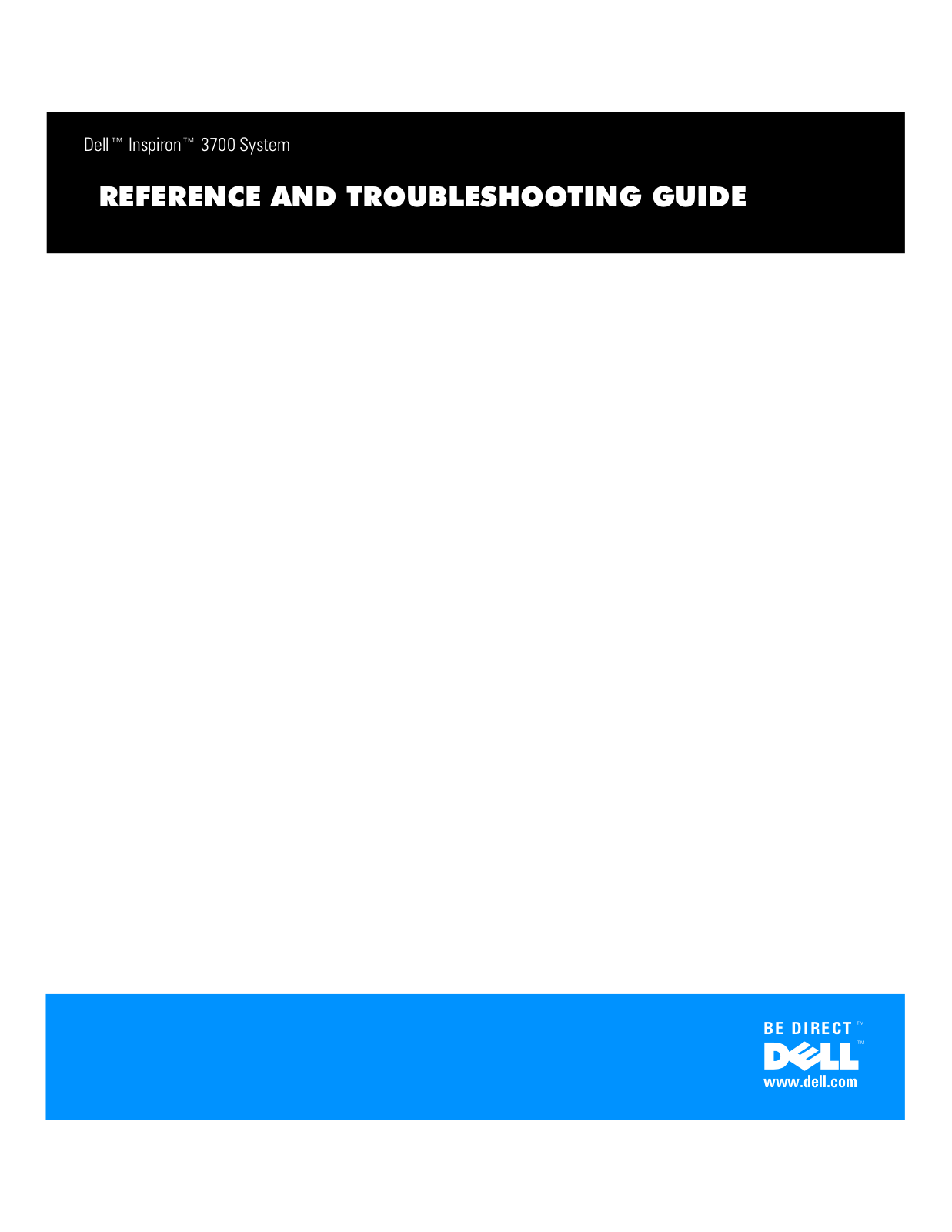 Dell inspiron 3700 schematic