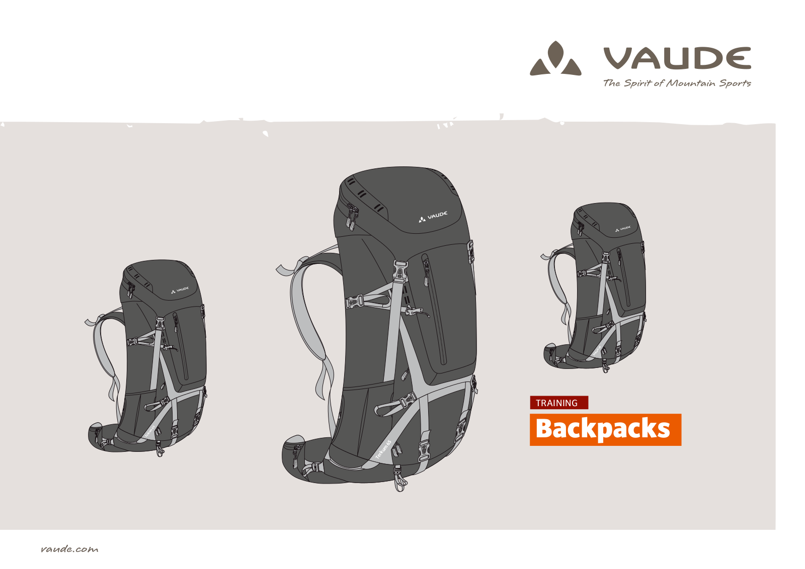 Vaude training Backpacks User Guide