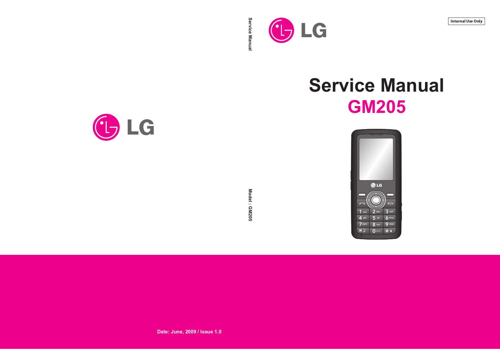 LG GM205 Service Manual