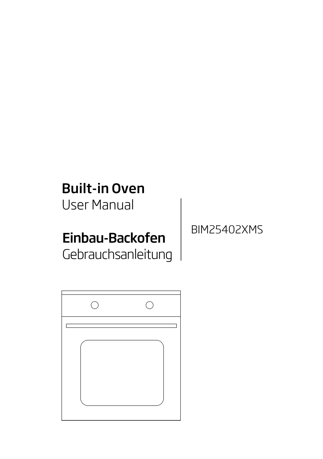 Beko BIM25402XMS User manual