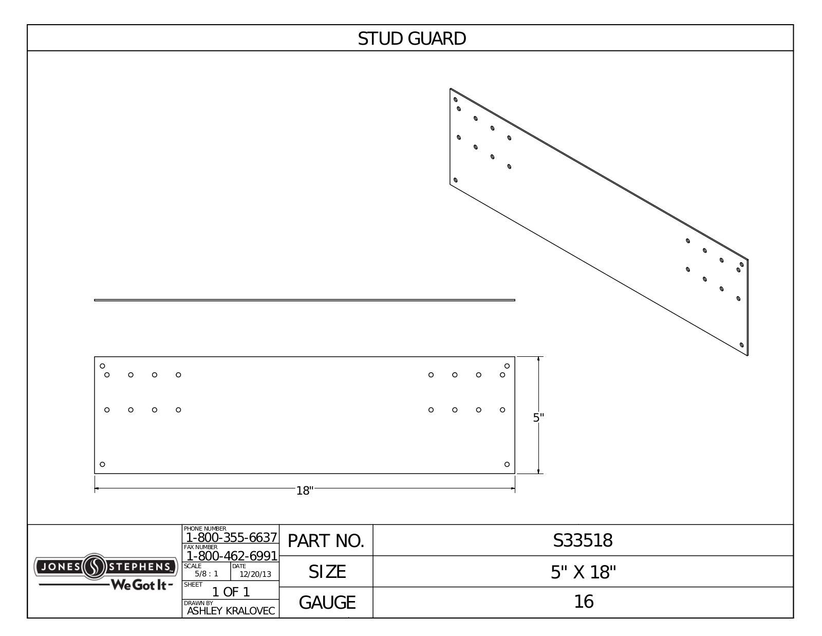 Jones Stephens S33518 Shematics