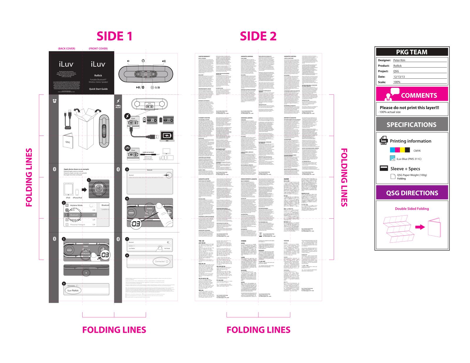 iLuv Creative Technology ROLLICK User Manual