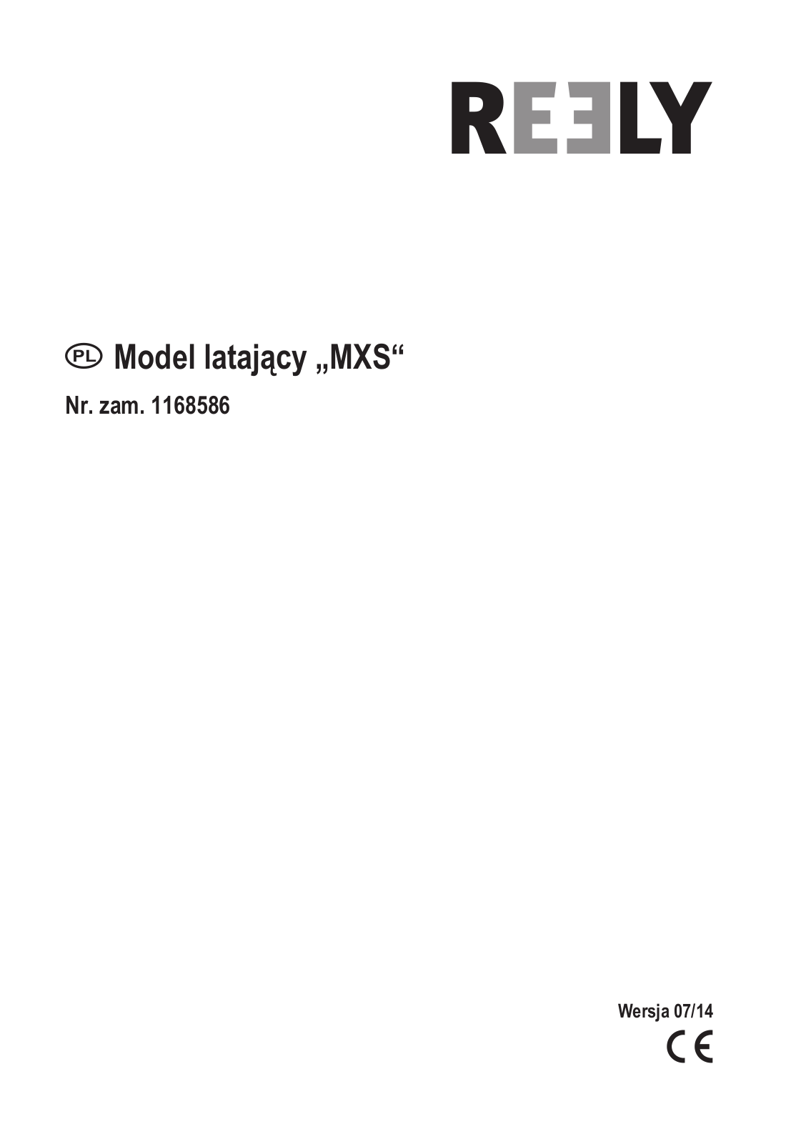 Reely MXS User guide