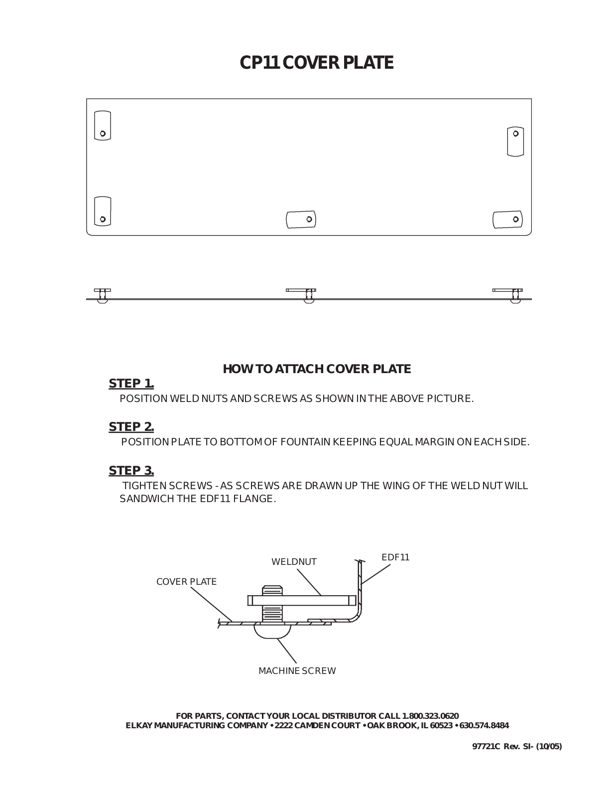 Elkay CP11 User Manual