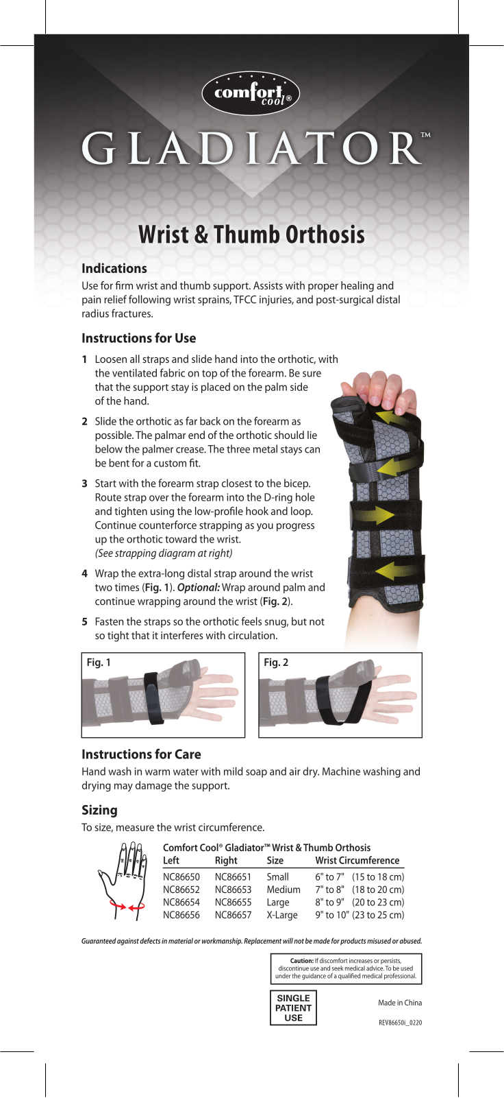 Comfort Cool GLADIATOR PRODUCT INSTRUCTIONS - ManualMachine.com