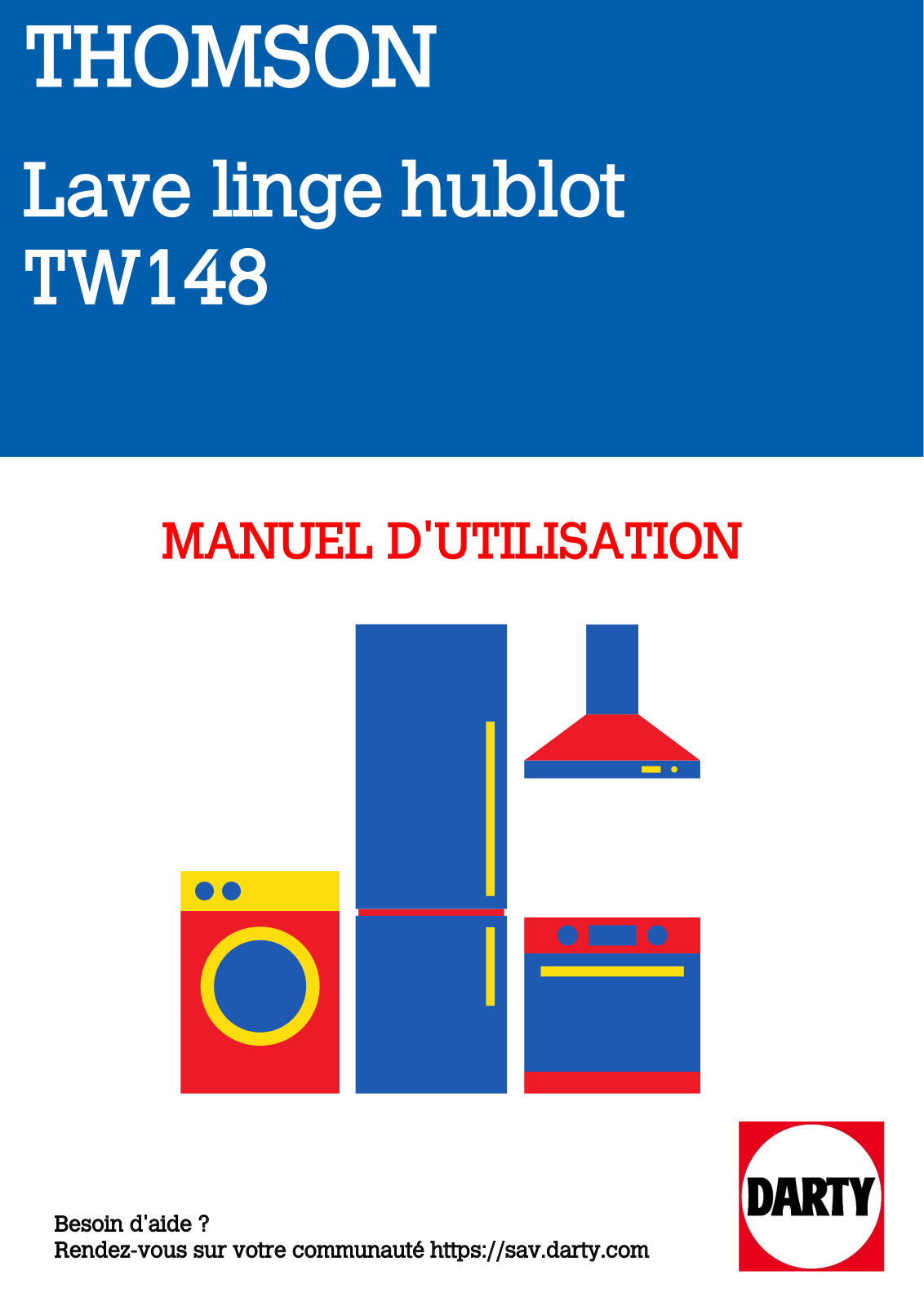 THOMSON TW148EU Instruction Manual