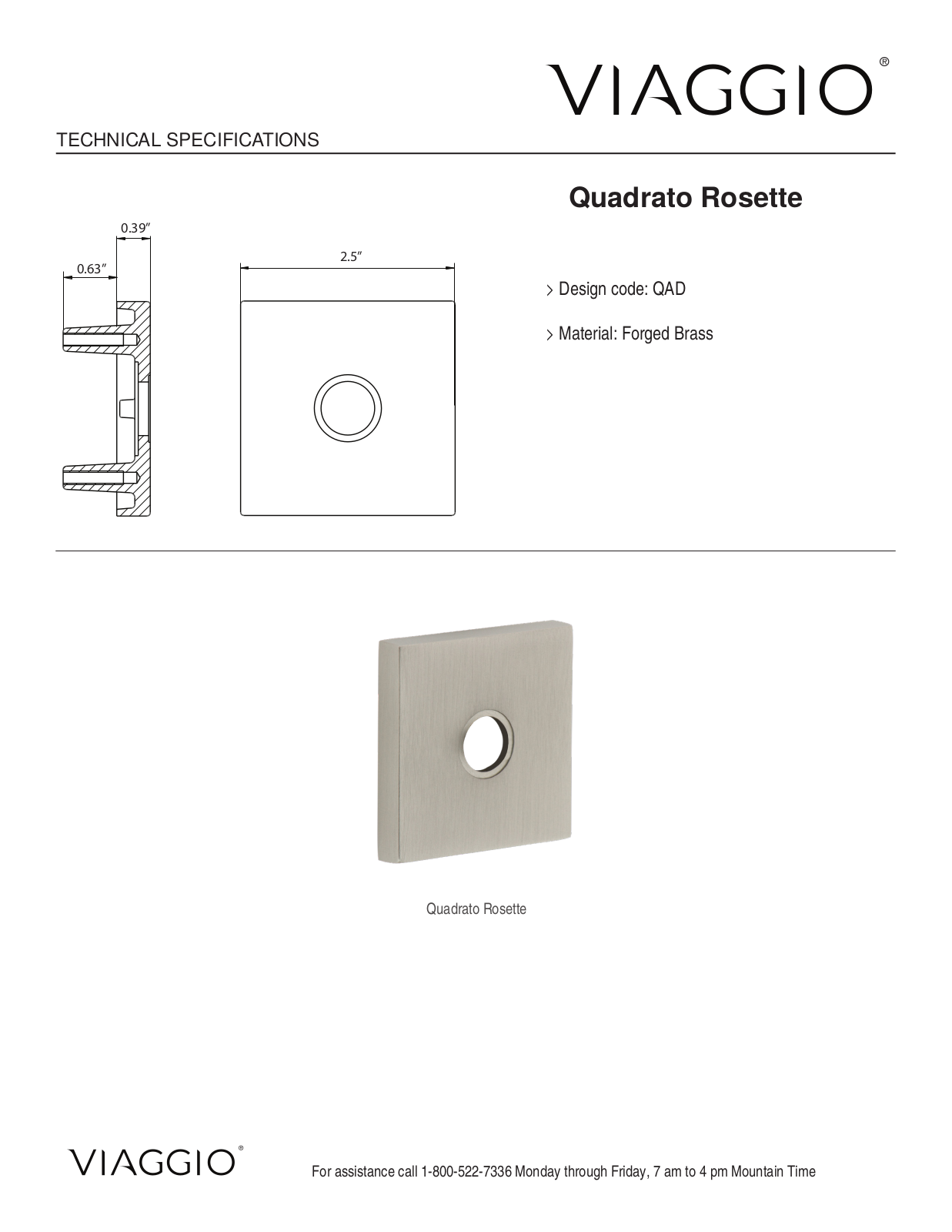 Viaggio VAGG1080 Technical Specifications - ManualMachine.com