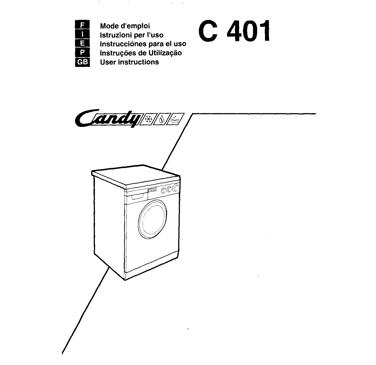 Candy C 401 User Manual