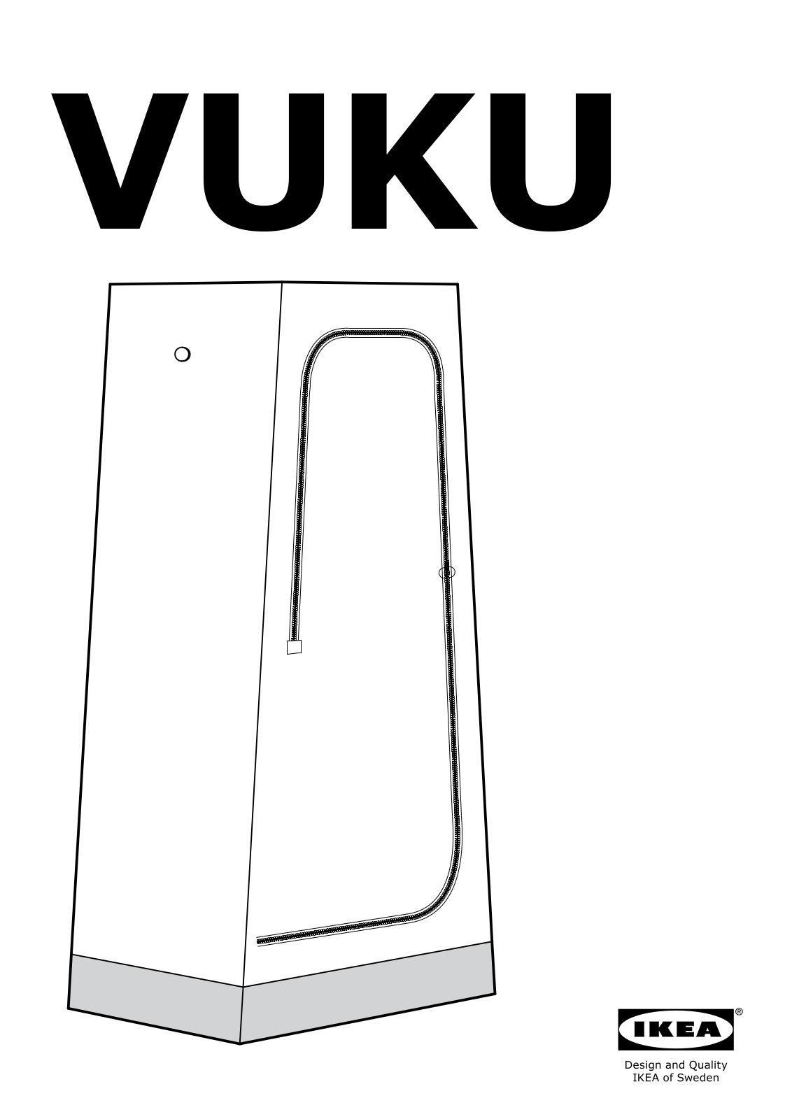 IKEA VUKU User Manual