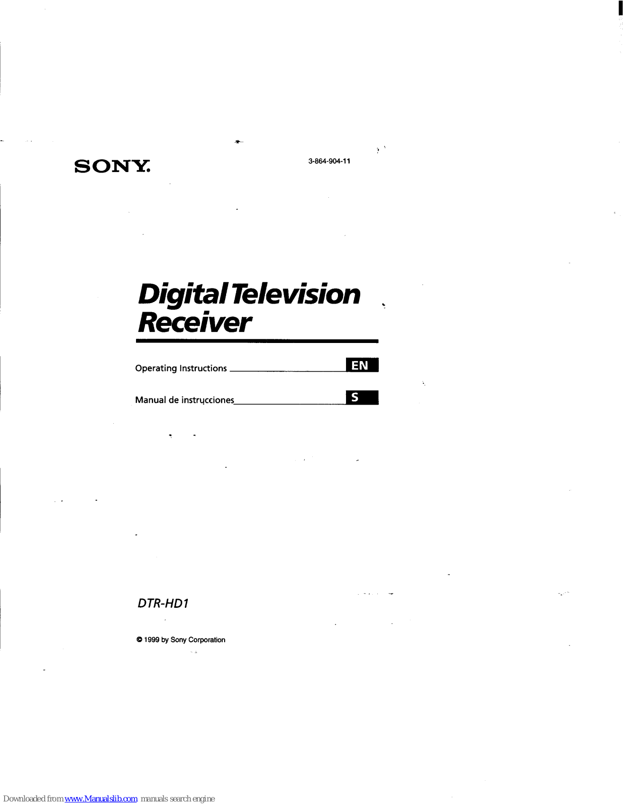 Sony ECM-22P, MDR-IF125RK Operating Instructions Manual