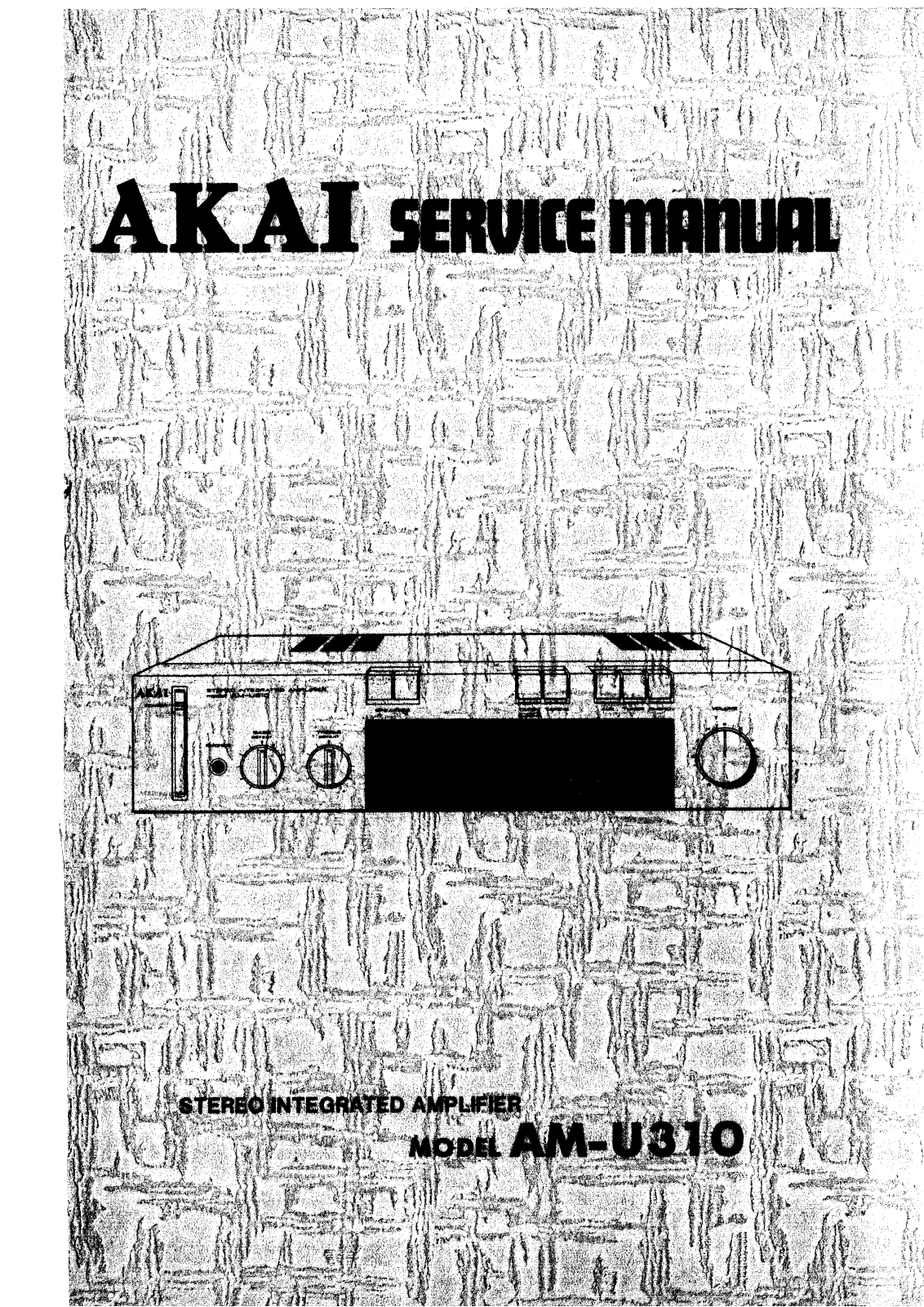 Akai AMU-310 Service manual