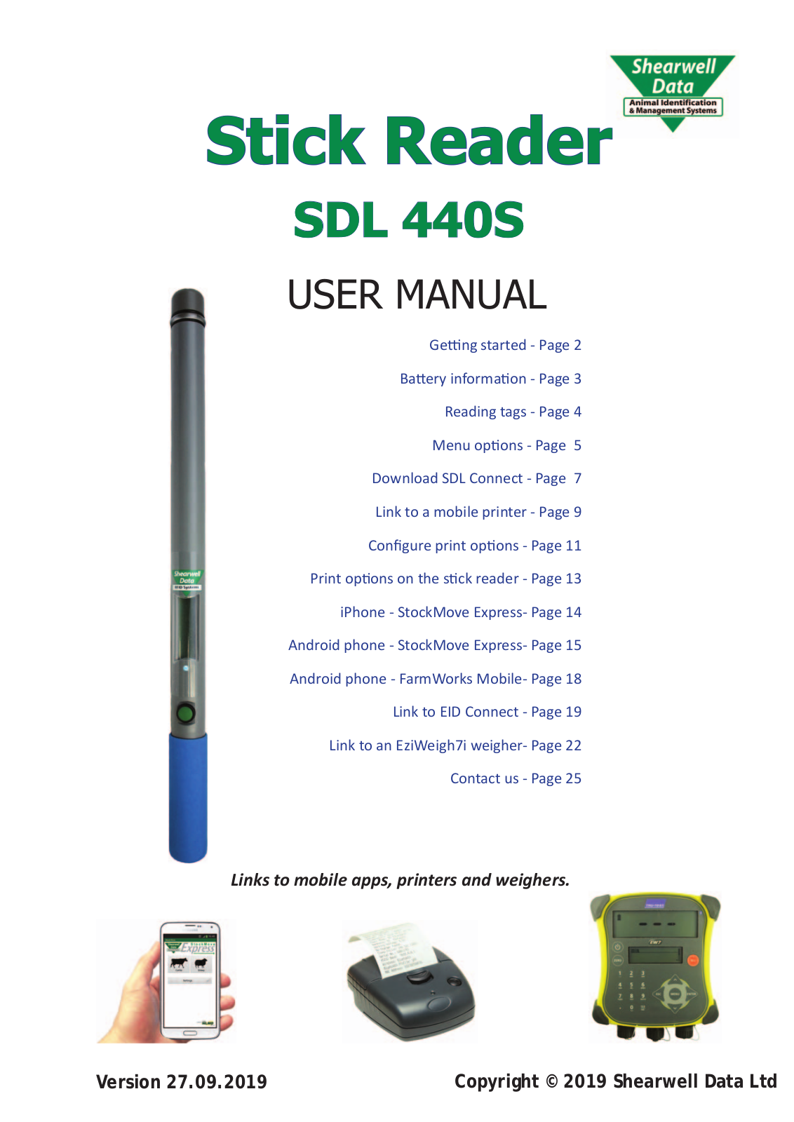 Shearwell Data SDL 440S User Manual - ManualMachine.com