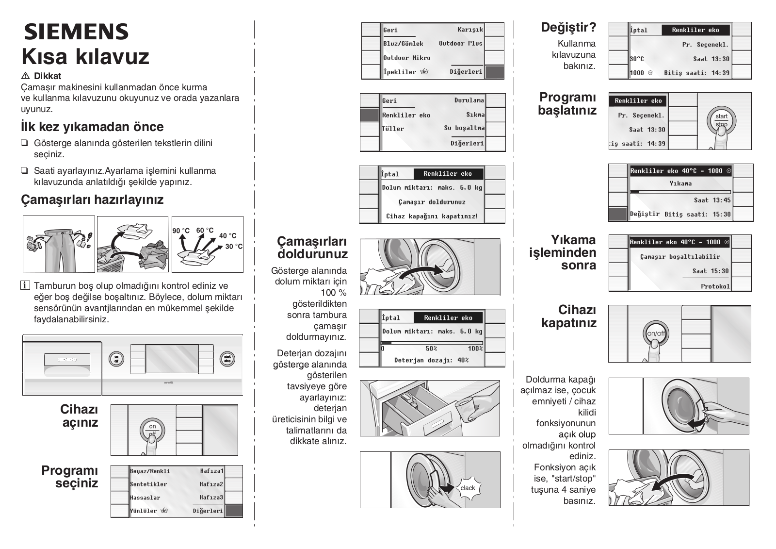 Siemens WIQ1833EU User Manual