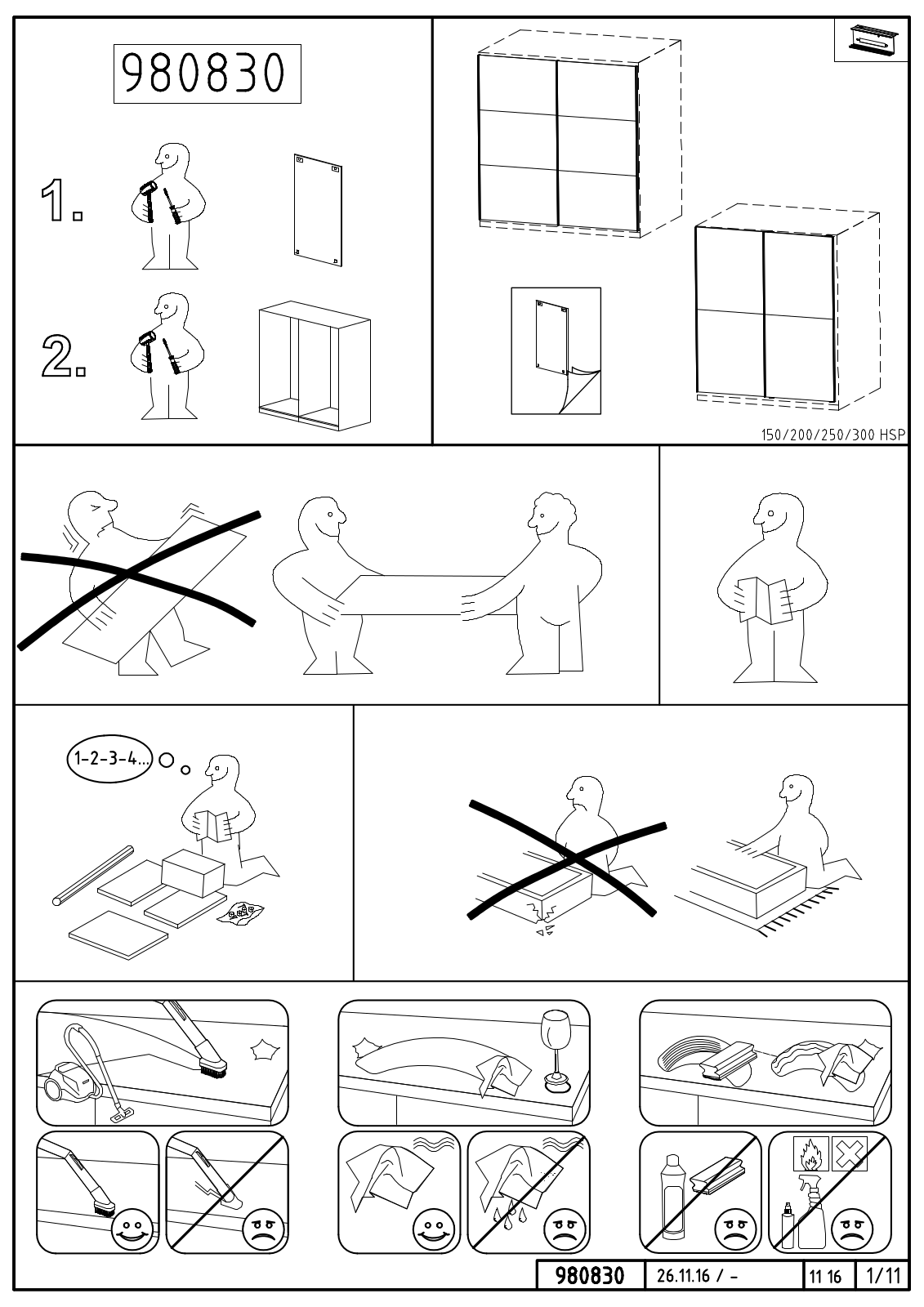 Wimex 980830 Assembly instructions